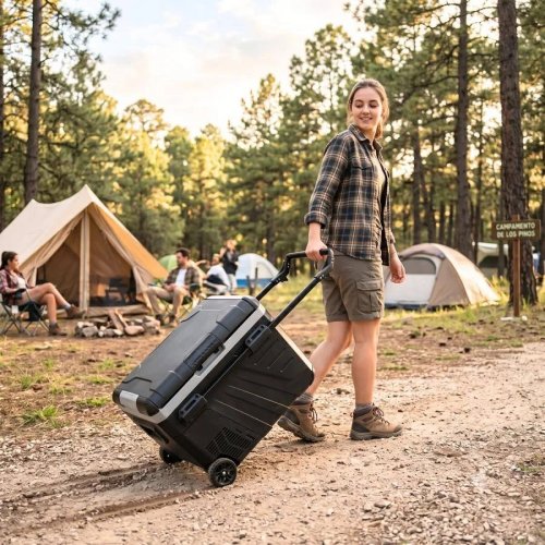 Nevera portátil Eléctrica con Compresor 35L TRÉBOL ADVANCE
