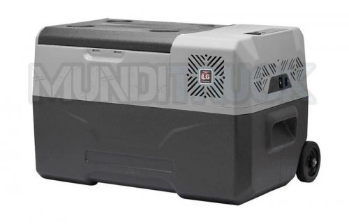 Nevera portátil Emmits 30L ruedas y asa compresor LG y app
