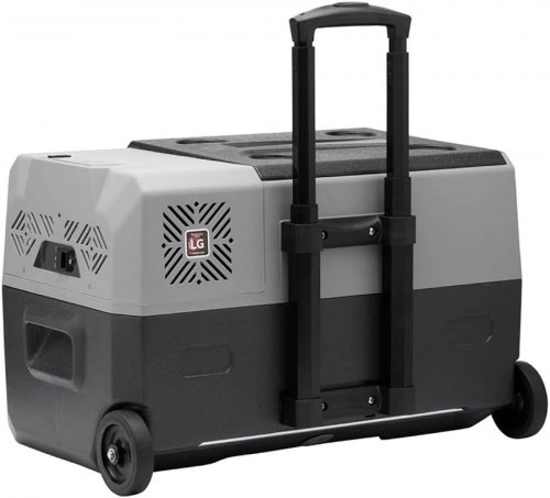 Nevera portátil Emmits 30L ruedas y asa compresor LG y app