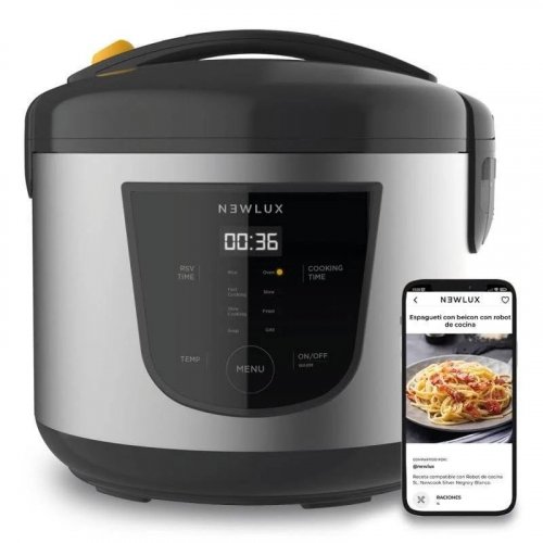 Newlux Robot de Cocina Multifunción 5L 700W Negro