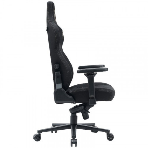 Newskill Banshee Pro Silla Gaming Tela Transpirable con Almohada Cervical Negra y Dorada