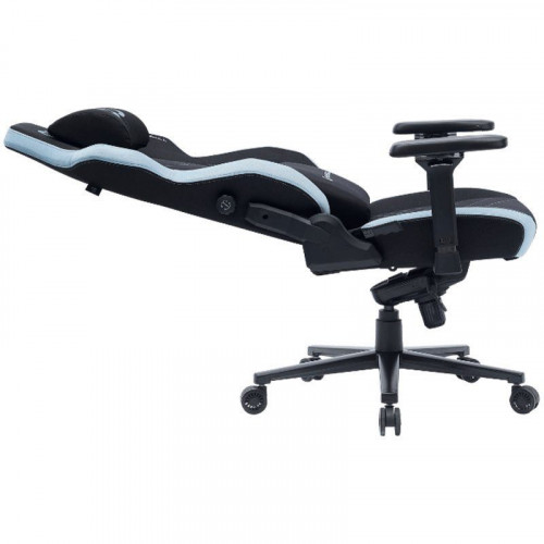 Newskill Banshee Pro Silla Gaming Tela Transpirable con Almohada Cervical Negra-Azul