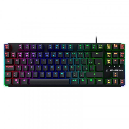 Newskill Gungnyr TKL Pro Teclado Optomecánico Gaming RGB Switches Gateron Red Intercambiables