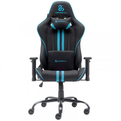 Newskill Kitsune V2 Silla Gaming Tela Transpirable Estructura Acero Negro-Azul