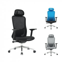 Newskill Nue Silla Gaming Ergonómica Malla Transpirable con Soporte Lumbar Negro