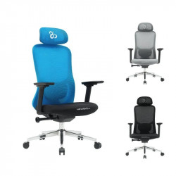 Newskill Nue Silla Gaming Ergonómica Malla Transpirable con Soporte Lumbar Negro-Azul