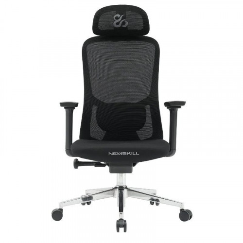 Newskill Nue Silla Gaming Ergonómica Malla Transpirable con Soporte Lumbar Negro