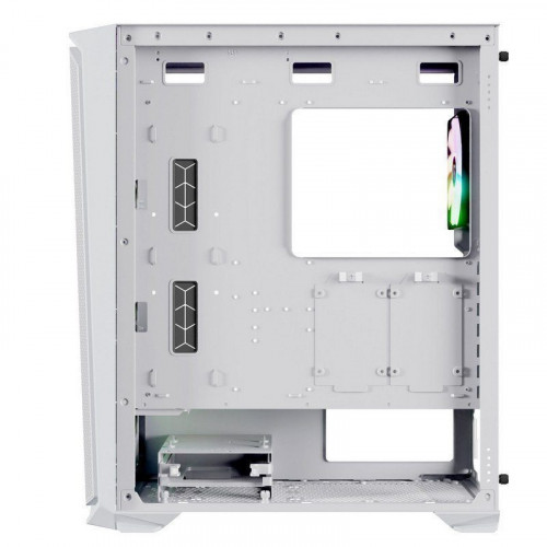 Nfortec Krater X ARGB Torre ATX Cristal Templado 4 Ventiladores Soporte E-ATX Blanca