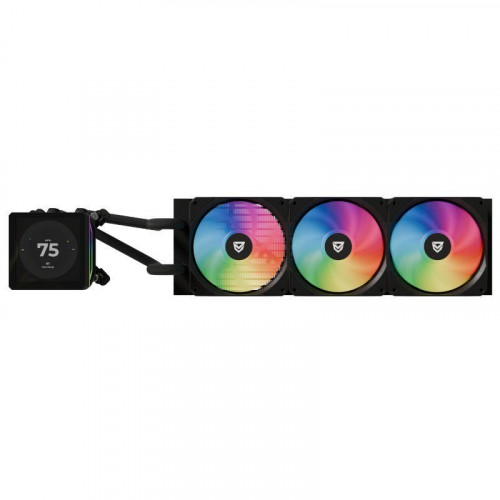 Nfortec Sedna 360 ARGB Kit Refrigeración Líquida con Pantalla LCD 4'' Personalizable Negro