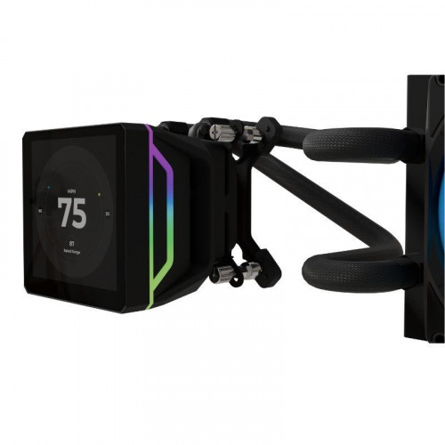 Nfortec Sedna 360 ARGB Kit Refrigeración Líquida con Pantalla LCD 4'' Personalizable Negro