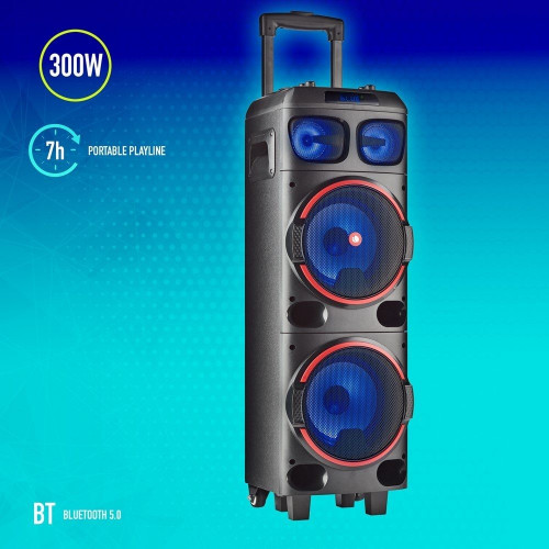 NGS WILD DUB 1 Negro - Altavoz Portátil 300W