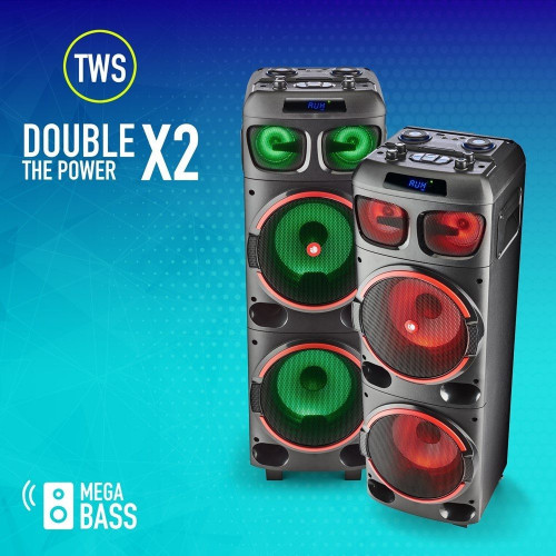 NGS WILD DUB 1 Negro - Altavoz Portátil 300W