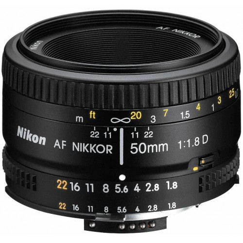 Nikon AF Nikkor 50mm f1.8 D