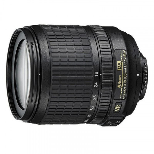 Nikon AF-S DX NIKKOR 18-105mm f/3.5-5.6G ED VR SLR Objetivo de Zoom Estándar Negro
