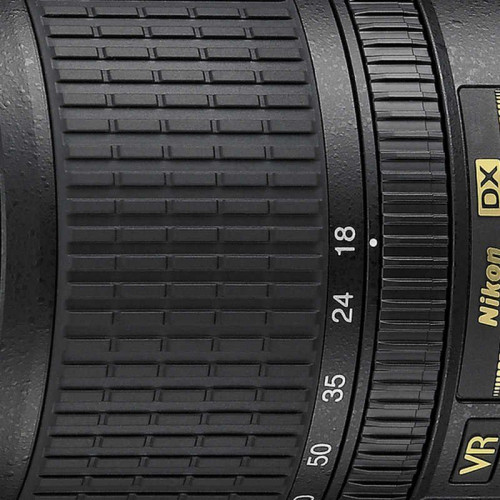 Nikon AF-S DX NIKKOR 18-105mm f/3.5-5.6G ED VR SLR Objetivo de Zoom Estándar Negro