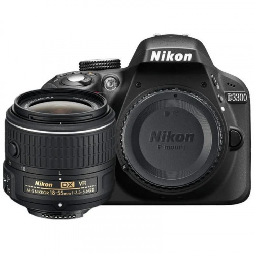 Nikon D3300 24.2MP + Objetivo AF-S DX NIKKOR 18-55mm f/3.5-5.6G VR II