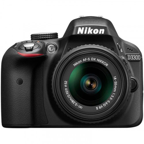 Nikon D3300 24.2MP + Objetivo AF-S DX NIKKOR 18-55mm f/3.5-5.6G VR II