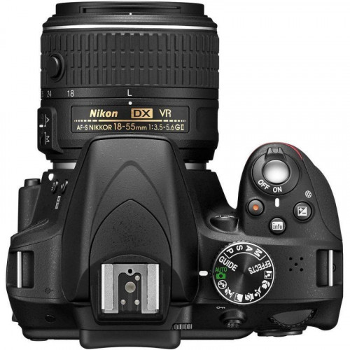 Nikon D3300 24.2MP + Objetivo AF-S DX NIKKOR 18-55mm f/3.5-5.6G VR II