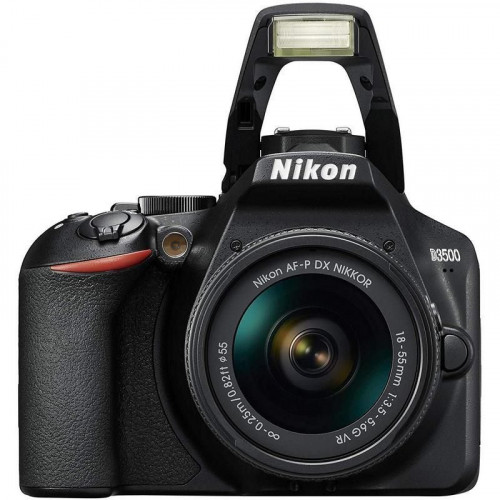 Nikon D3500 24MP Bluetooth + Objetivo AF-P 18-55mm F3.5/5.6 VR