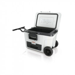 Ninja Frostvault 42 L Nevera Portátil Rodante Con Zona Seca Refrig., Hasta 4,5°c, Ruedas Todoterreno Y Cierre Seguro Fb245euwh Blanca