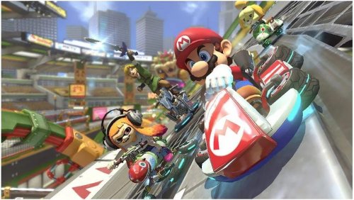 Nintendo 10001497 switch mario kart 8 deluxe bundle videoconsola