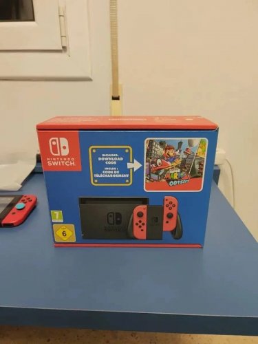 Nintendo 10011123 switch red + super mario odyssey videoconsola p