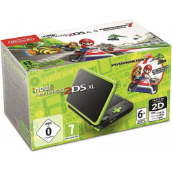 nintendo handheld console New nintendo 2ds xl Black and lime green