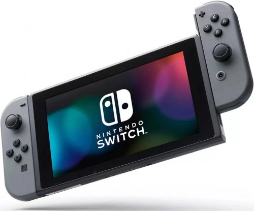 Nintendo Switch and Mario Kart 8 Deluxe Bundle Gray Joy-Cons