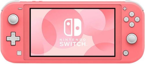 Nintendo Switch Lite Coral + Animal Crossing + 12 Meses
