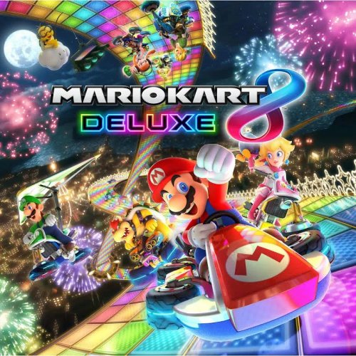 Nintendo Switch Oled Blanco Con Mario Kart 8 Deluxe Preinstalado