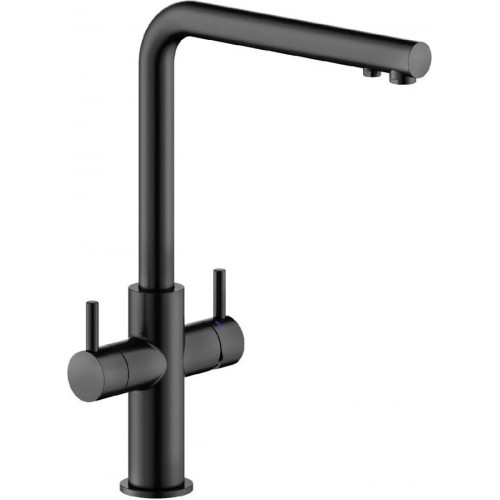 Nobili Aq93823/3Vbbm Sorgente filtra Mezclador de cocina de doble palanca de agua filtrada