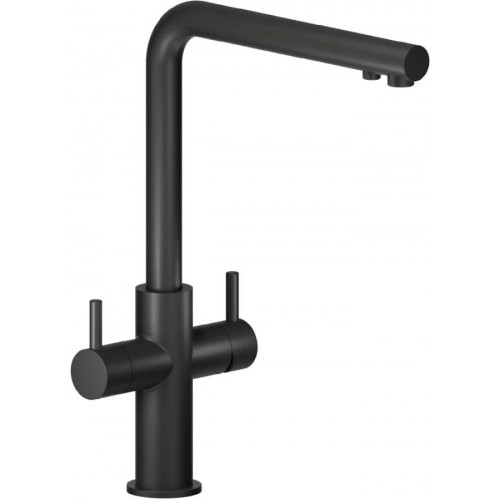 Nobili Aq93823/3Vbbm Sorgente filtra Mezclador de cocina de doble palanca de agua filtrada