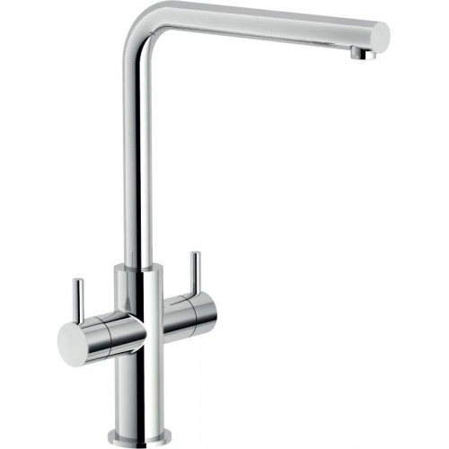Nobili Aq93823/3Vbbm Sorgente filtra Mezclador de cocina de doble palanca de agua filtrada