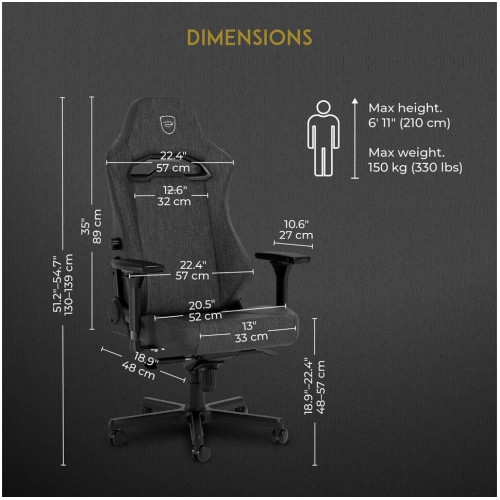 Noblechairs Hero TX anthracite