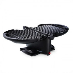 NomadiQ BBQ 3.0 Gas Grill with Piezo Ignition, 3.2 kW, Black