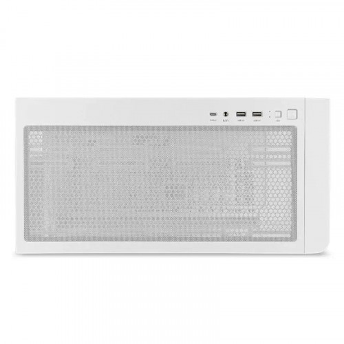 NOX Semitorre HUMMER ETHER Cristal Curvo Blanco