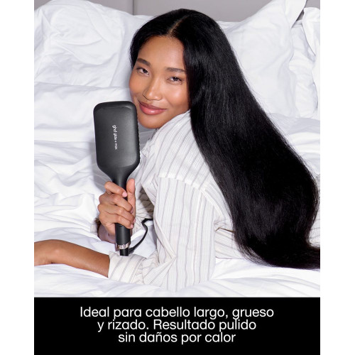 Nuevo cepillo térmico para cabello largo, grueso y rizado ghd glide+ max