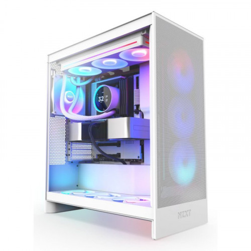 NZXT Kraken Elite 360 RGB Kit Refrigeración Líquida con Pantalla IPS 360mm Blanco