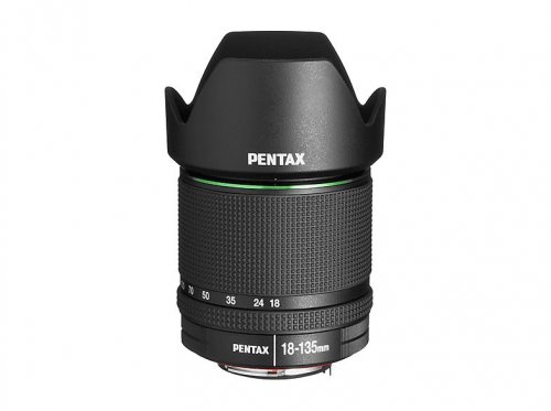 Objetivo réflex - PENTAX DA 18-135mm F3.5-5.6 ED AL [IF] DC WR, 18 mm, 135 mm, 76,2 mm, Negro