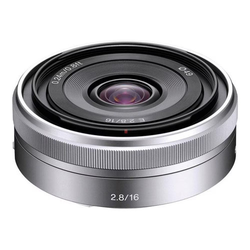 Objetivo Sony 16 mm F/2,8 para montura tipo E de Sony
