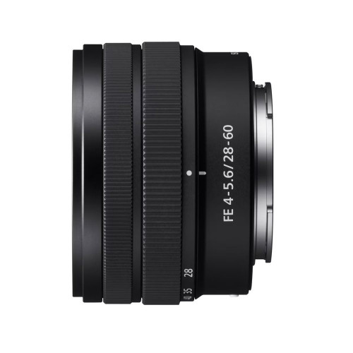 Objetivo Sony FE 28-60mm F/4-5.6 para montura tipo E de Sony Negro
