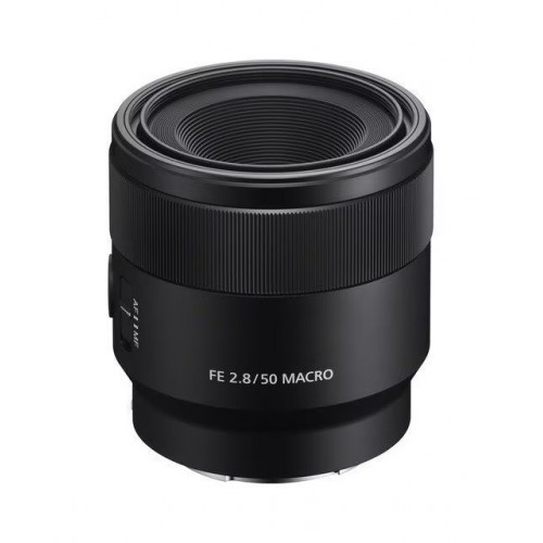 Objetivo Sony FE 50 mm F2.8 para montura tipo E de Sony Negro