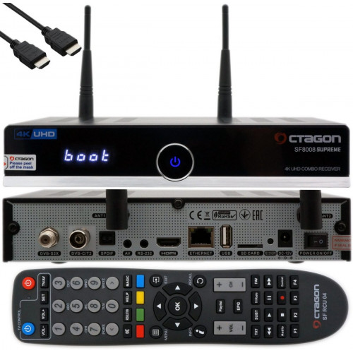 Octagon SF8008 Combo DVB-S2X DVB-C/T2
