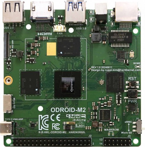 Odroid M2, 4x 2,3 GHz, 16 GB RAM