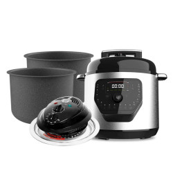 Olla GM Modelo H + Cabezal de horno + 2 Cubetas Excelsior