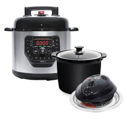 Olla GM Modelo H + Cubeta Slowpot + Cabezal de horno