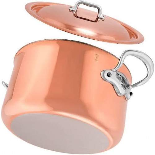 Olla M'6S, 20 cm, con tapa, cobre, Mauviel