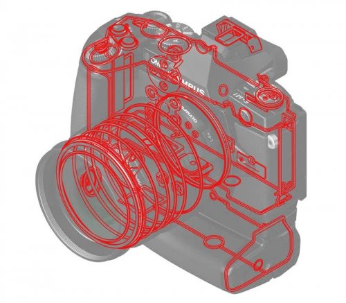 Olympus OM-D E-M1 negro