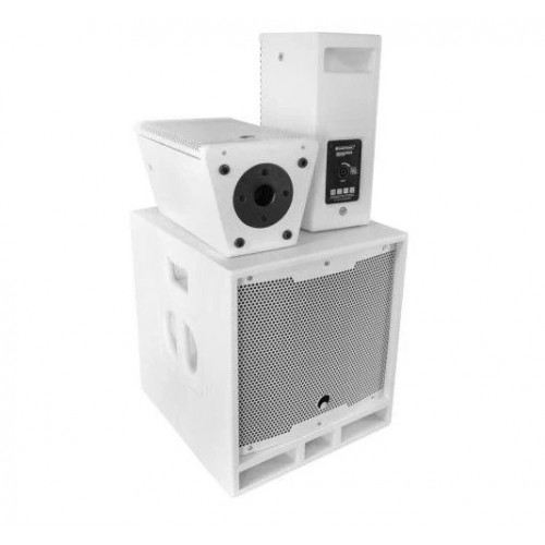 OMNITRONIC MAXX-1206DSP sistema activo 2.1 blanco