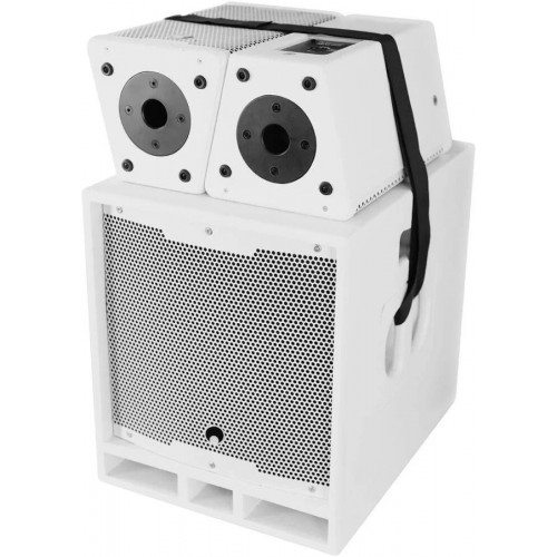 OMNITRONIC MAXX-1206DSP sistema activo 2.1 blanco